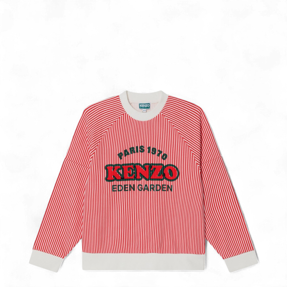 Kenzo Kid's Garden of Eden Striped Sweatshirt