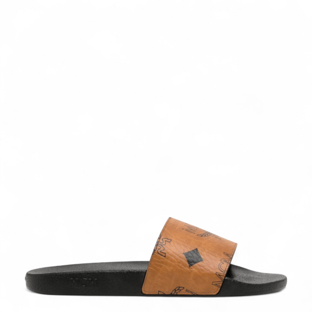MCM Men's Maxi Visetos Slides