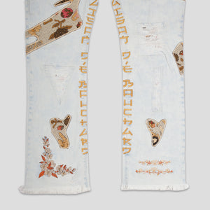 MDB Couture Men's Gallery Threads Stacked Jeans