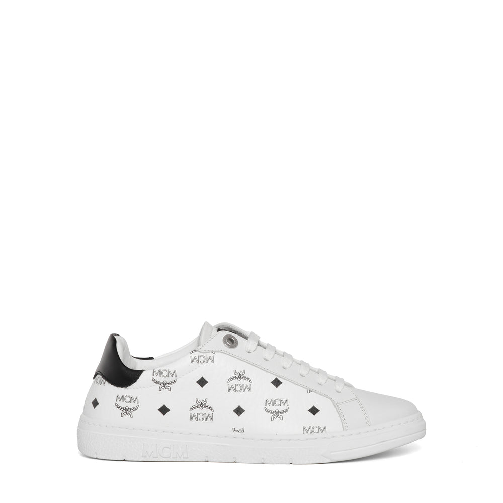MCM Women's Low Derby Terrain Visetos Sneakers