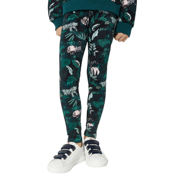 Kenzo Kids Graphic Logo Print Leggings