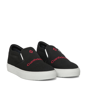 Marcelo Burlon Men's Confidential Slip-On Sneakers