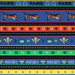 Kenzo Kids Jungle Game Jacquard T-Shirt
