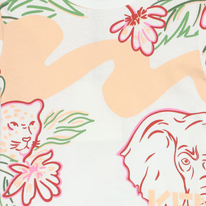 Kenzo Kids Tiger Motifs T-Shirt