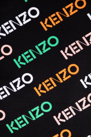 Kenzo Kids Patterned Logo Leggings