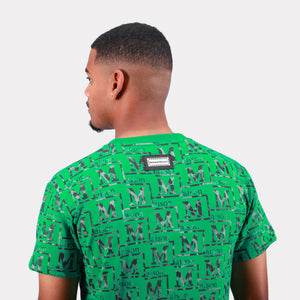 MDB Couture Men's Textured Monogram T-Shirt