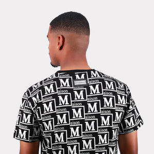 MDB Couture Men's Metallic Monogram T-shirt