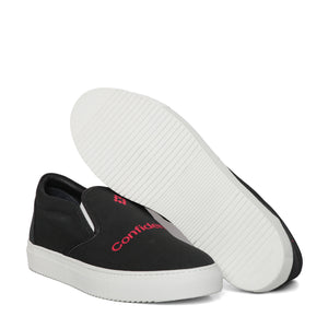 Marcelo Burlon Men's Confidential Slip-On Sneakers