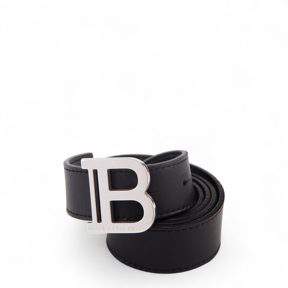 Balmain Kids Belt with B Buckle
