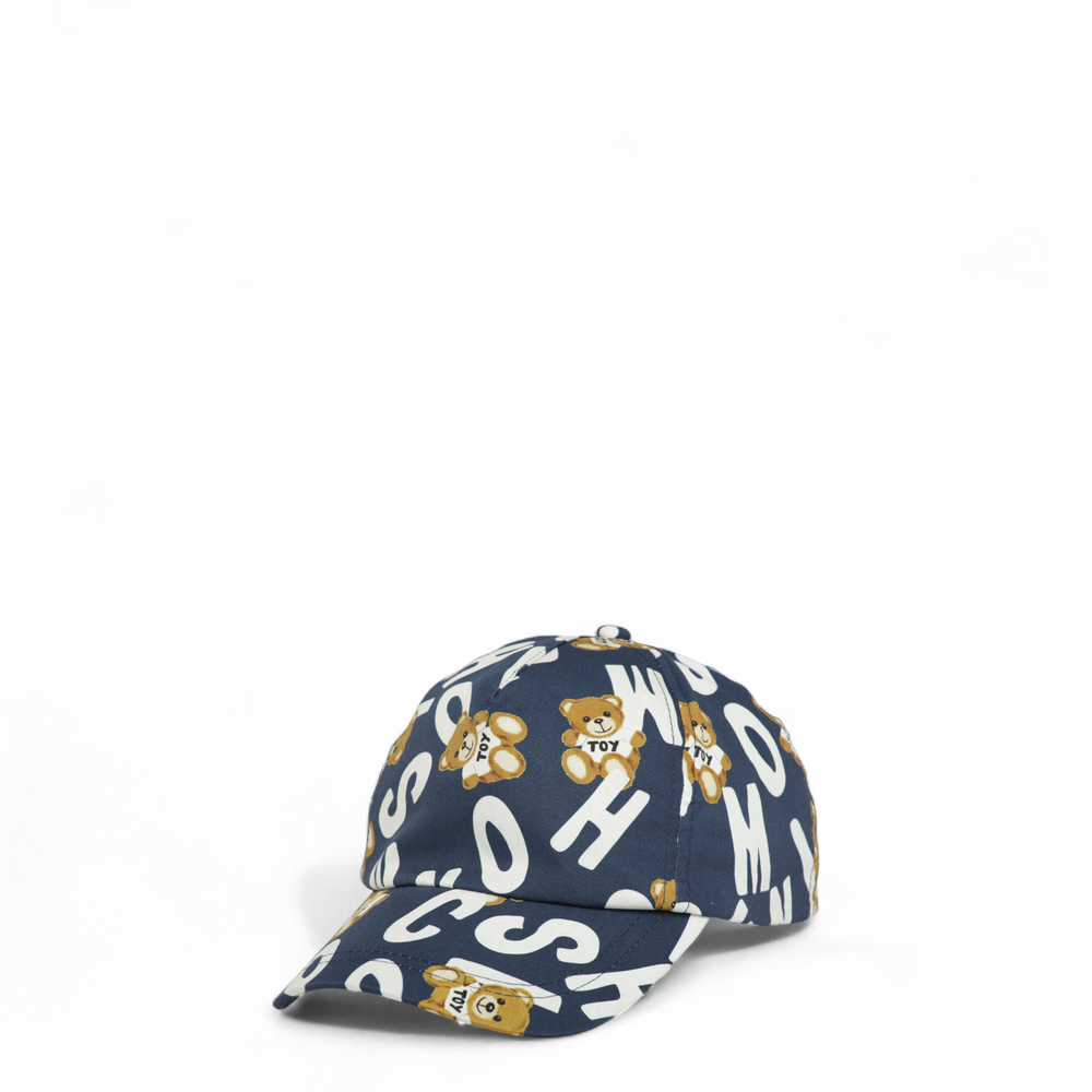 Moschino Kids All Over Toy Bear Logo Cap