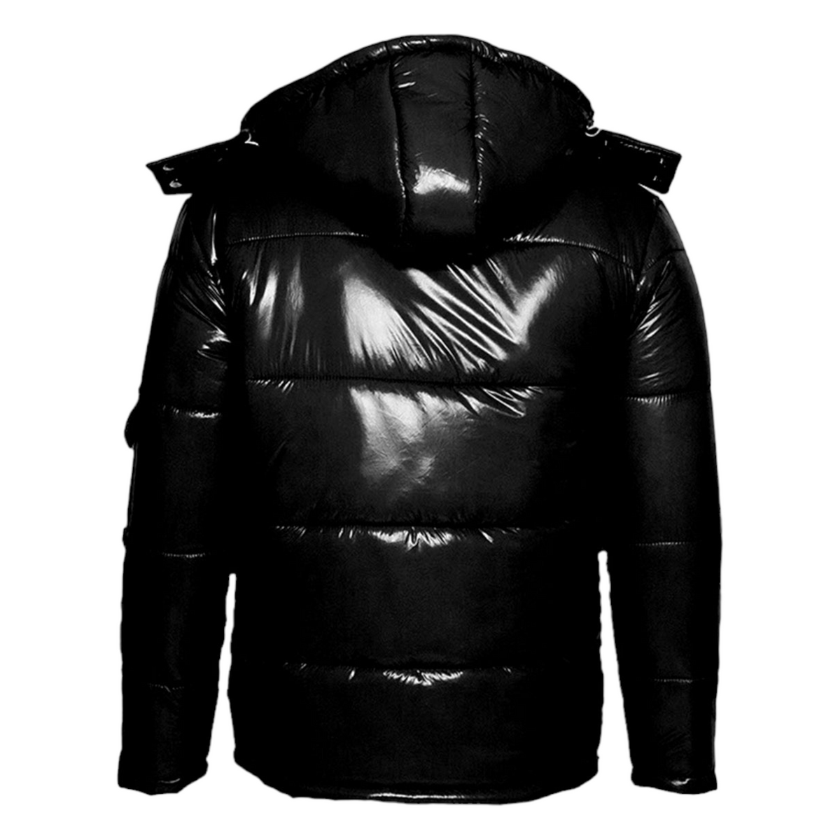 MDB Brand Women's Arctic Puffer Coat in Black