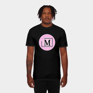 MDB Brand Men's Circle Monogram Logo T-Shirt