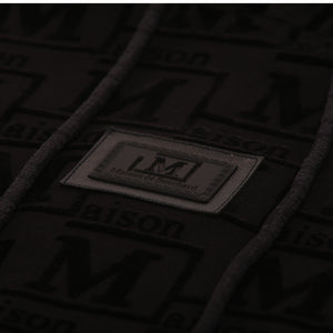 MDB Couture Kids Woven Monogram Hoodie Sweatshirt