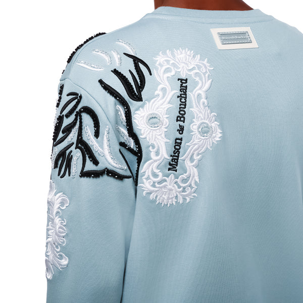 MDB Couture Men's Sauvage Crewneck Sweatshirt