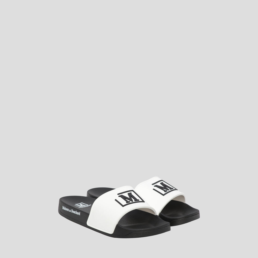 MDB Brand Kids M Logo Pool Slides