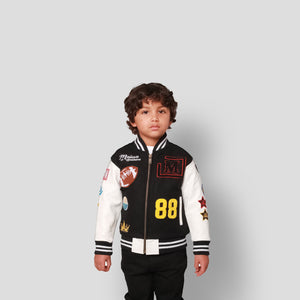 MDB Brand Kids Varsity Letterman Jacket