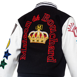 MDB Brand Kids Varsity Letterman Jacket