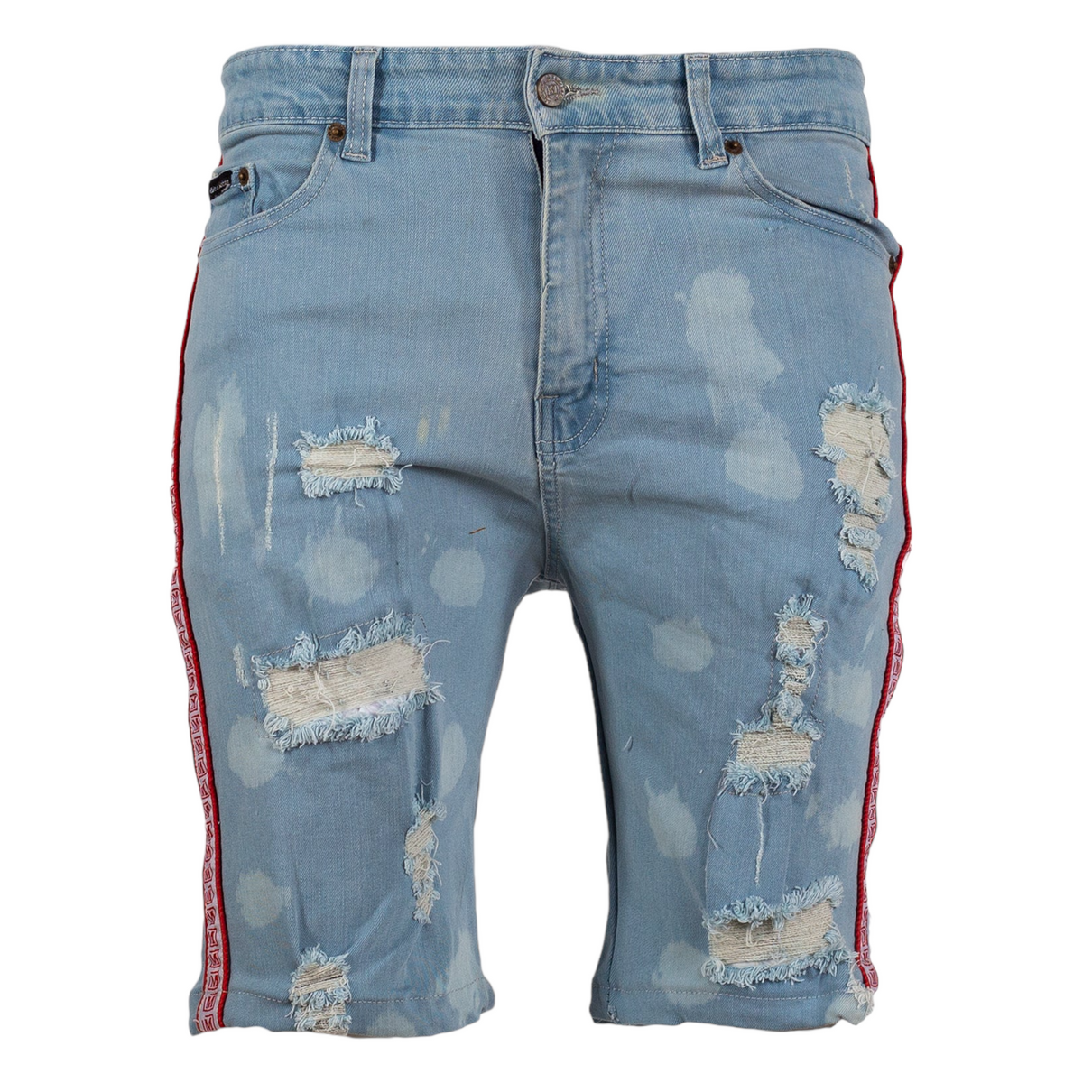 MDB Brand Men's Ripped Jean Shorts