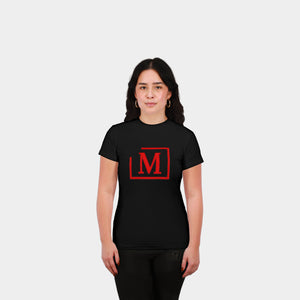 MDB Brand Women's Classic M Embroidered T-Shirt