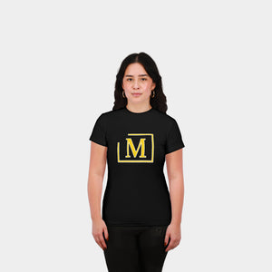 MDB Brand Women's Classic M Embroidered T-Shirt