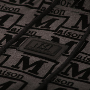 MDB Couture Kids Woven Monogram Hoodie Sweatshirt