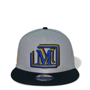 MDB Brand 9FIFTY Embroidered Multi "M" Snapback Baseball Cap