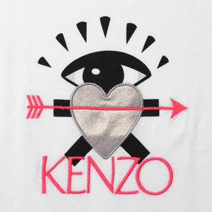 Kenzo Kids Jella Eye Heart Logo T-Shirt