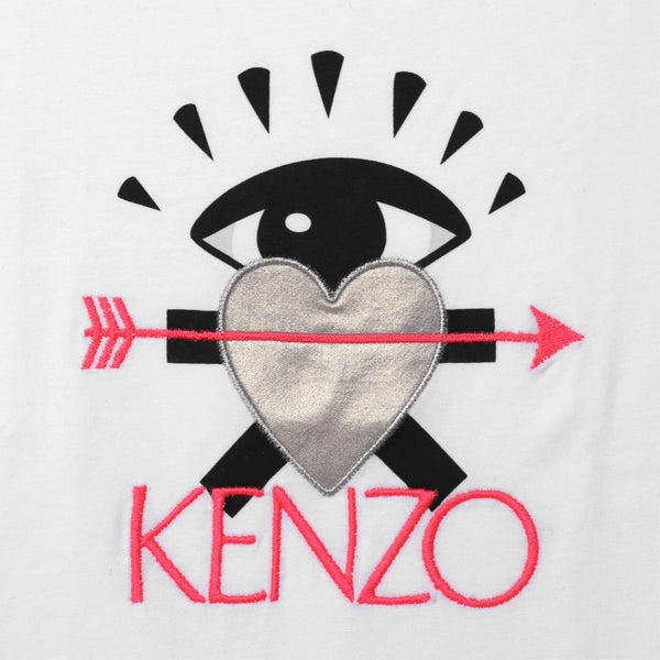 Kenzo Kids Jella Eye Heart Logo T-Shirt