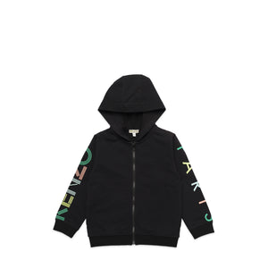 Kenzo Kids Multicolored Logo Hoodie Sweatshirt