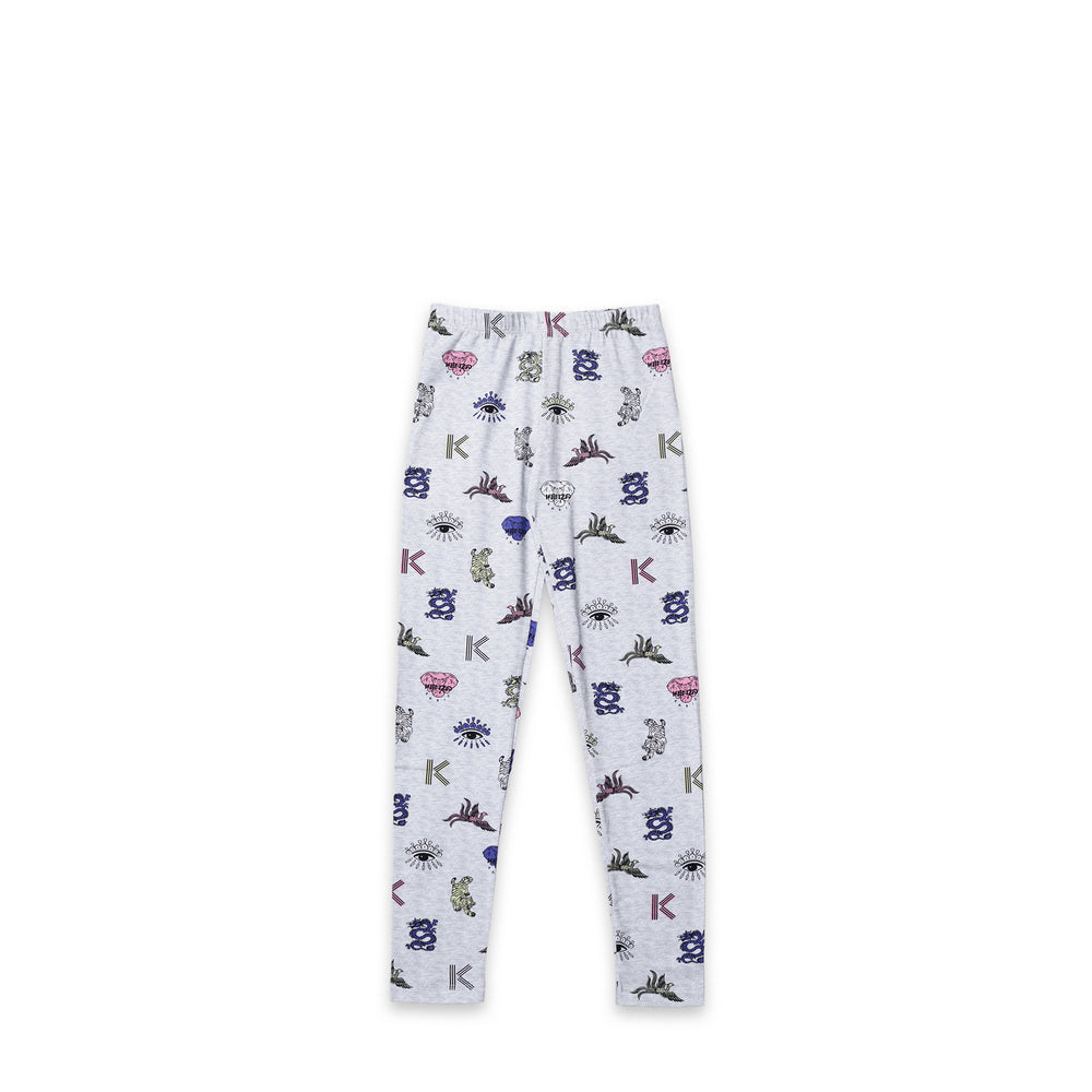Kenzo Kids Girl's Josepha Multi-Logo Leggings