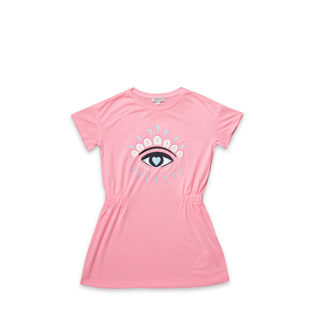 Kenzo Kids Girl's 'All-Seeing Eye' Logo Summer Dress