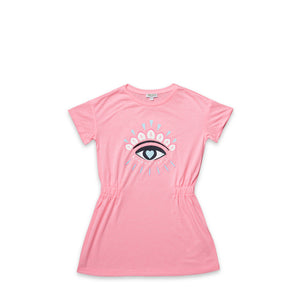 Kenzo Kids Girl's 'All-Seeing Eye' Logo Summer Dress