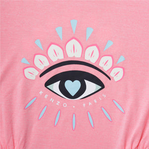 Kenzo Kids Girl's 'All-Seeing Eye' Logo Summer Dress