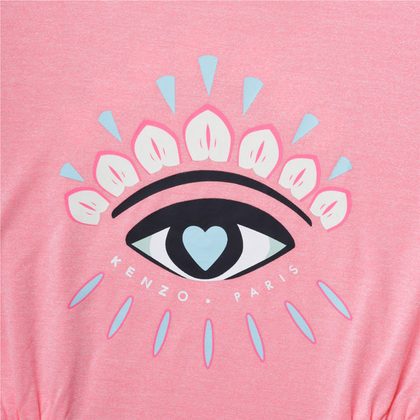Kenzo Kids Girl's 'All-Seeing Eye' Logo Summer Dress