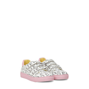 Kenzo Kids Girl's Joaquina Monogram Logo Sneakers