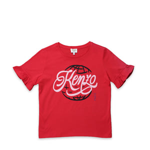 Kenzo Kids Girl's Karlene Ruffled Sleeve T-Shirt