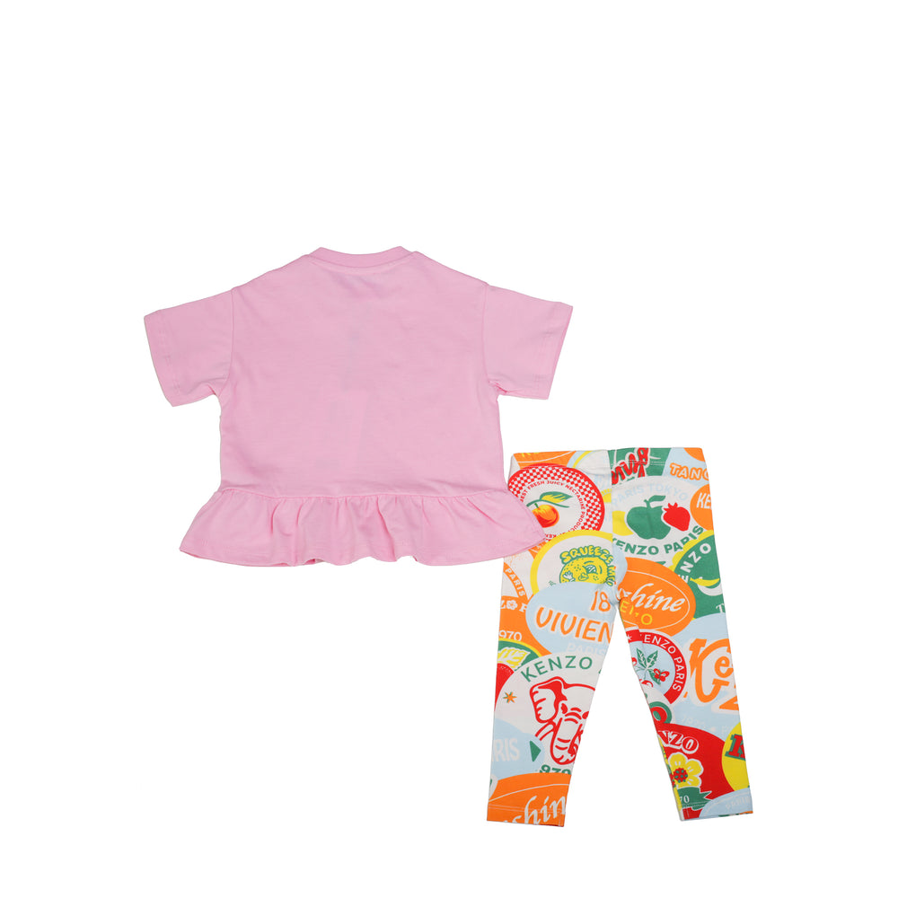Kenzo Kids Toddler Girl's T-Shirt & Legging Set