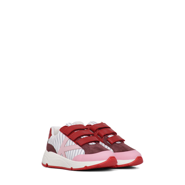 Kenzo Kids Color Block Velcro Strap Sneakers