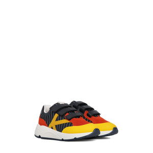 Kenzo Kids Color Block Velcro Strap Sneakers