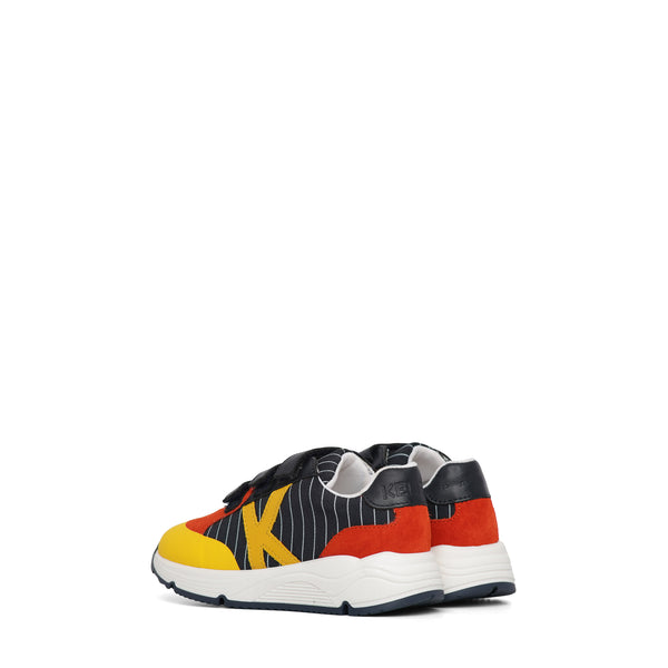 Kenzo Kids Color Block Velcro Strap Sneakers