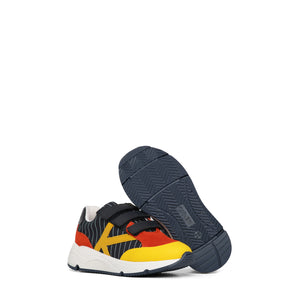 Kenzo Kids Color Block Velcro Strap Sneakers
