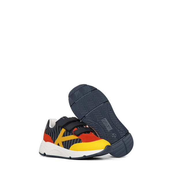 Kenzo Kids Color Block Velcro Strap Sneakers