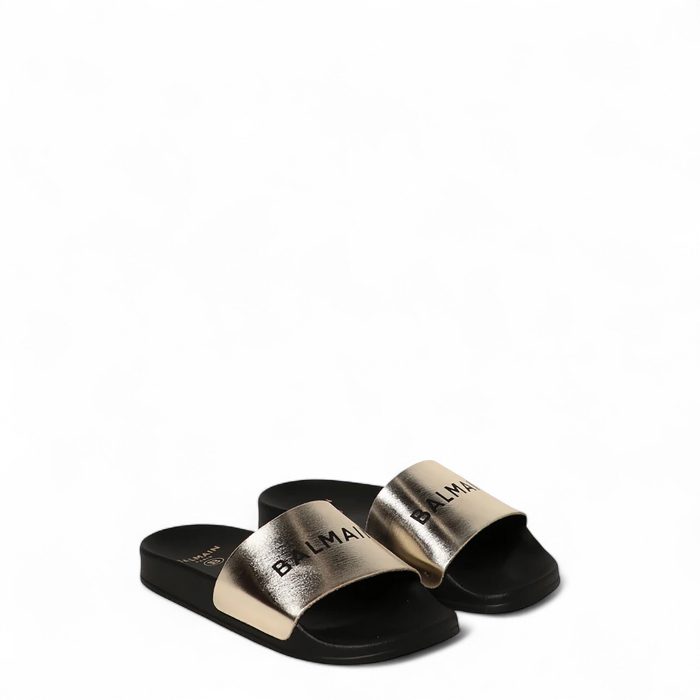 Balmain Kids Text Logo Slides