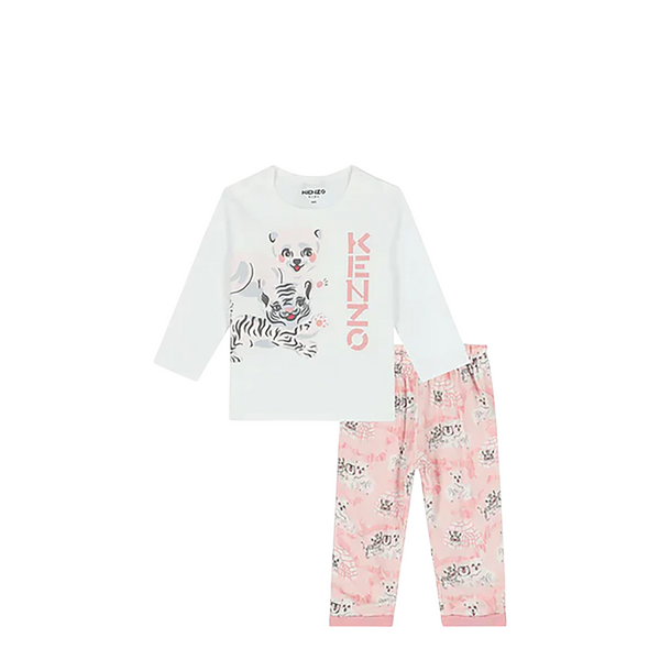 Kenzo Kids Infant's Animal Logo T-Shirt and Pants Set
