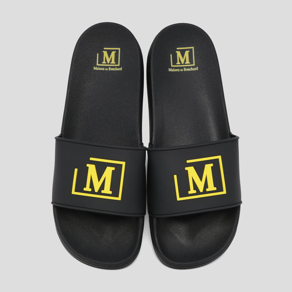 MDB Brand Men's M Logo Pool Slides