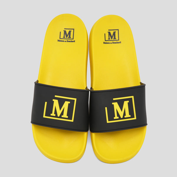 MDB Brand Men's M Logo Pool Slides