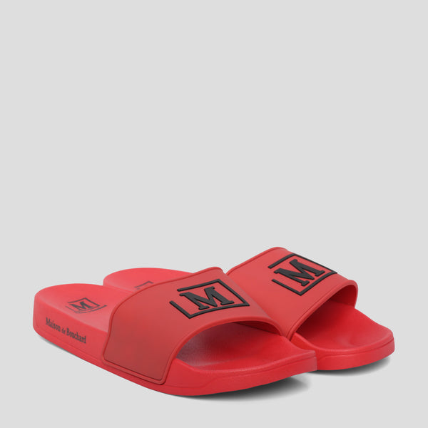 MDB Brand Men's M Logo Pool Slides