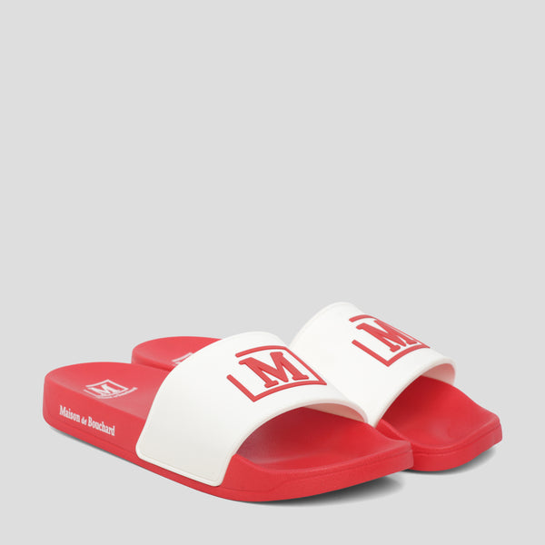 MDB Brand Men's M Logo Pool Slides