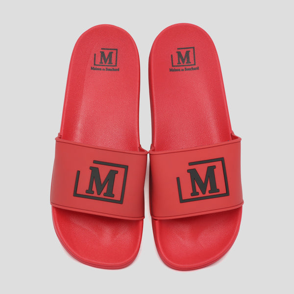 MDB Brand Men's M Logo Pool Slides