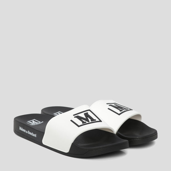 MDB Brand Men's M Logo Pool Slides